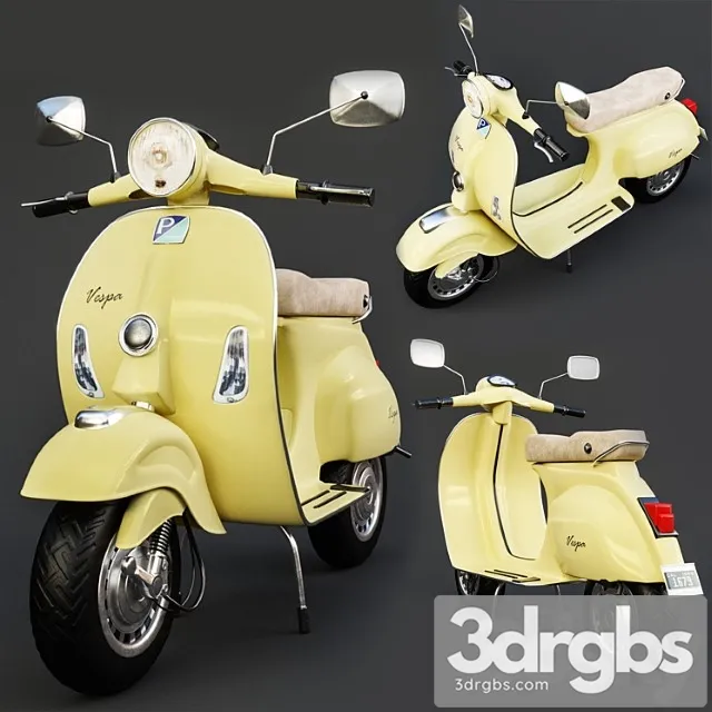 Vespa 01 3dsmax Download