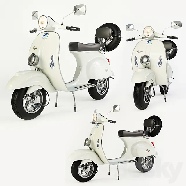 Vespa 04 3DSMax File