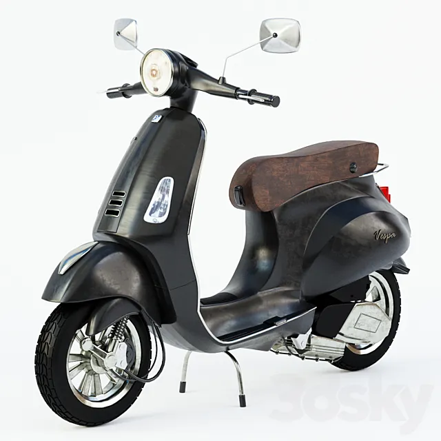 Vespa 05 3DS Max Model