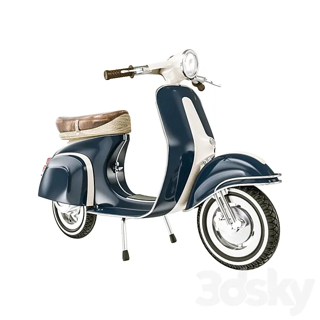 Vespa 3DS Max Model