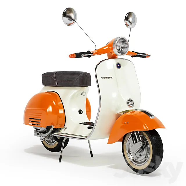 Vespa 4 3ds Max
