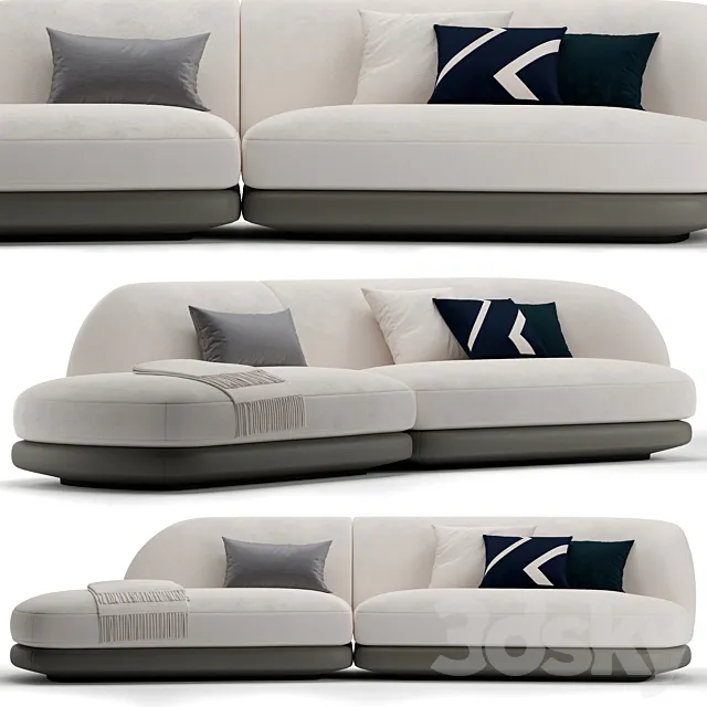 Vesper Giorgetti Sofa 3ds Max