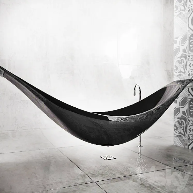 VESSEL HAMMOCK BATH 3DS Max