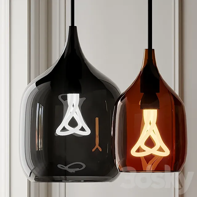 Vessel Pendant Light by Decode 3ds Max