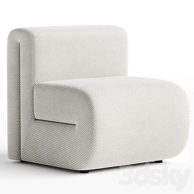 Vesta Alta Lounge Chair 3DSMax File