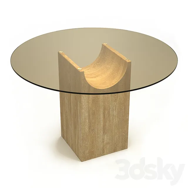 Vestige table by Sancal 3DSMax File