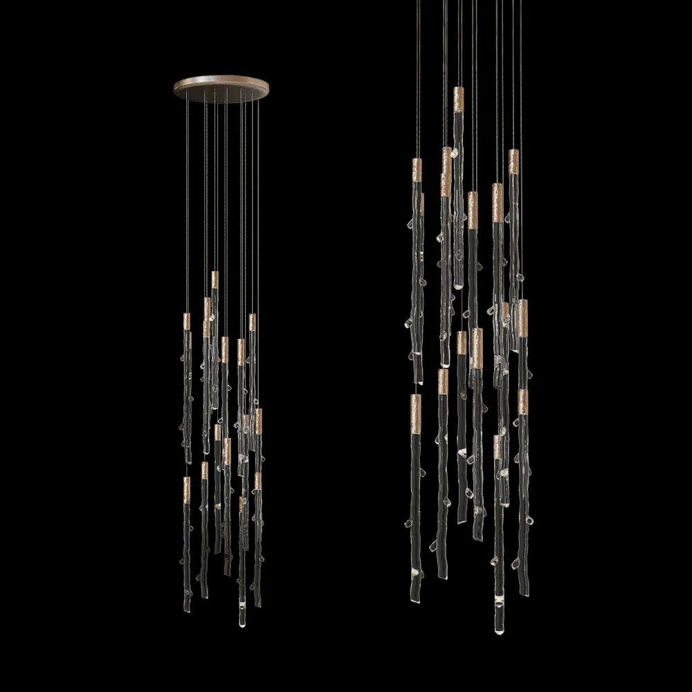 Vetvi – Chandelier Rhythm vertical 3ds Max
