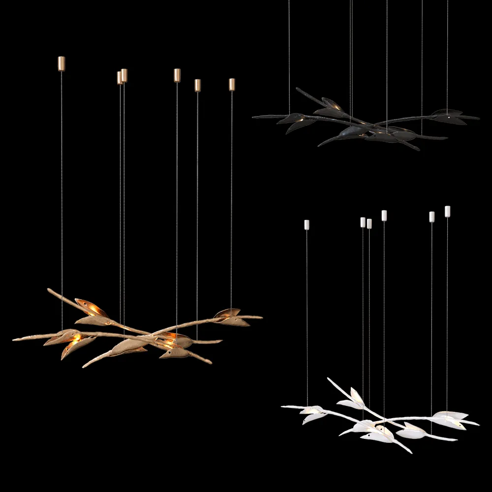 Vetvi – Chandelier Steam 3ds Max