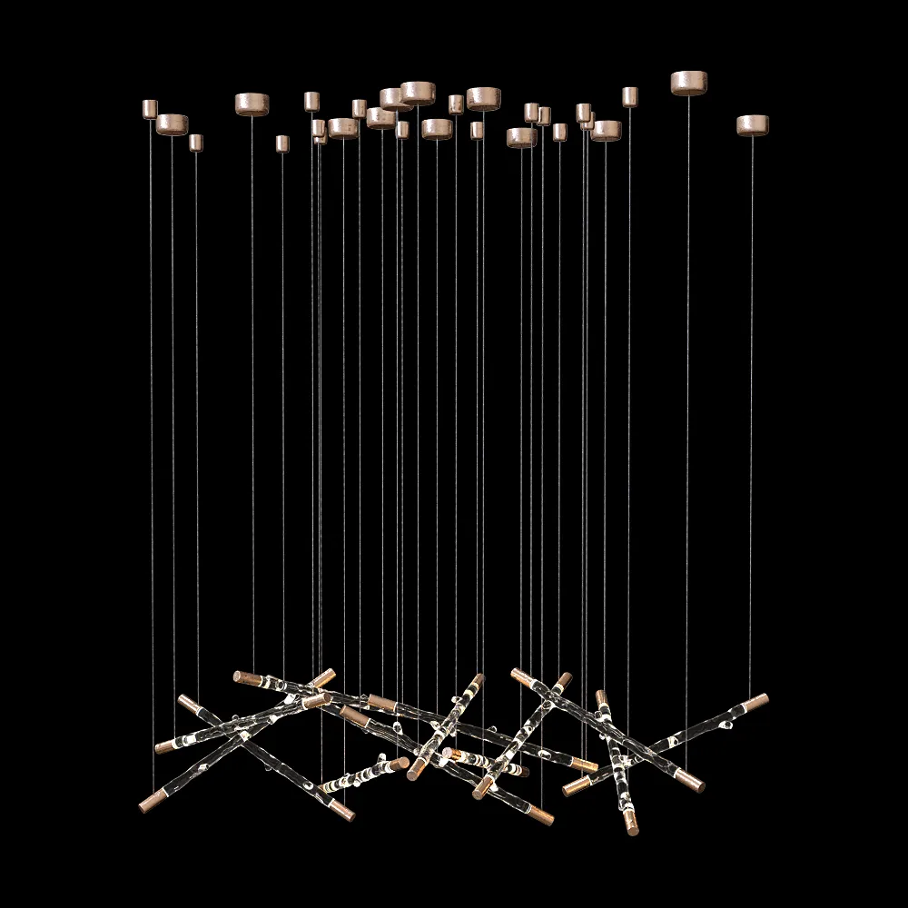 Vetvi – Pendant lamp Ritm 3ds Max