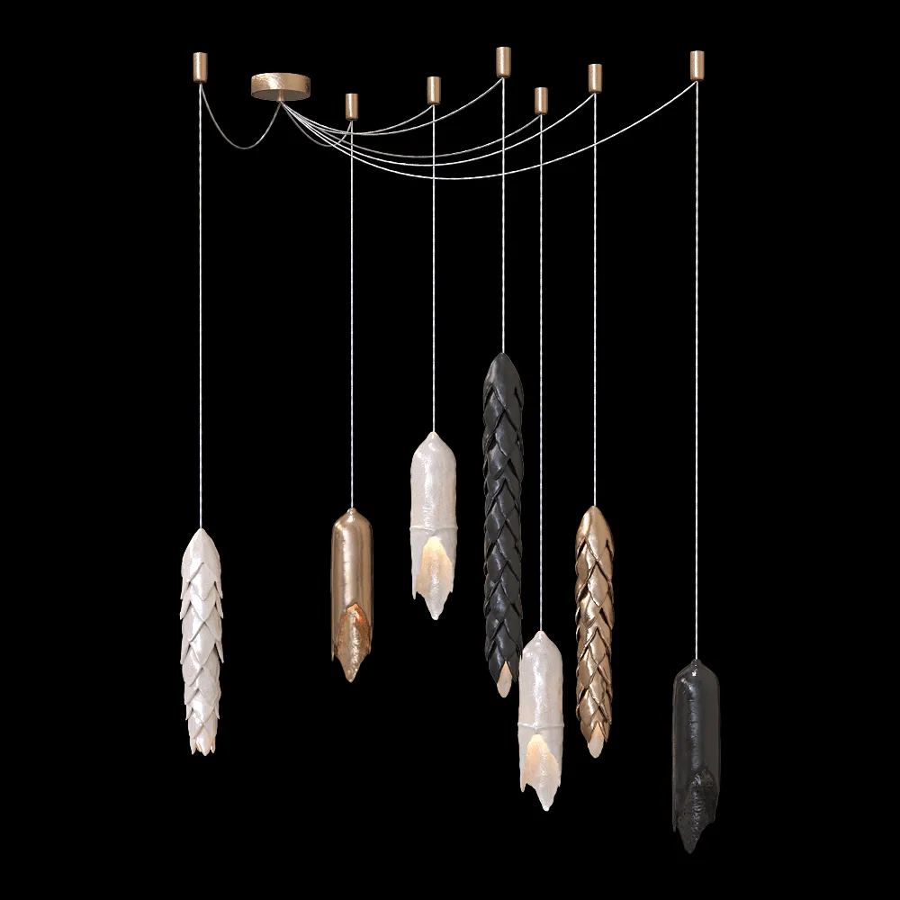 Vetvi – Pendant lamps Kolos 3ds Max