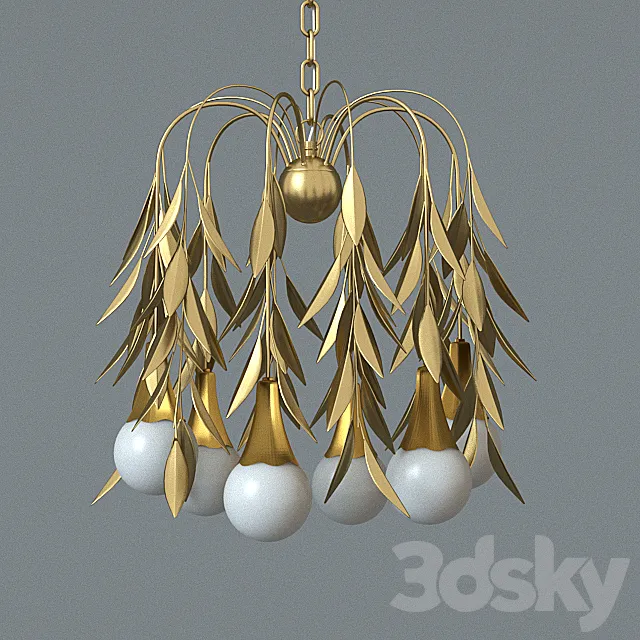 Vianne Chandelier 3DS Max Model