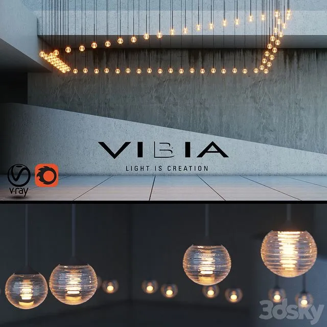 Vibia Algorithm 3dsMax Model