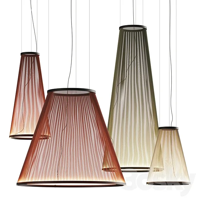 Vibia Array Pendant Lamps 3DS Max Model