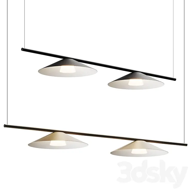 Vibia Circus Solo Pendant Lamp 3ds Max