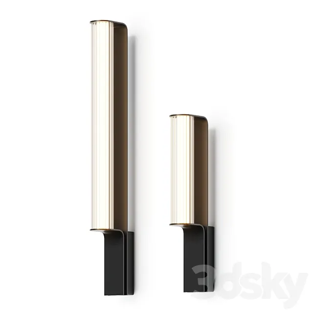 Vibia Class 2820 & 2825 Wall Lamps 3DS Max Model