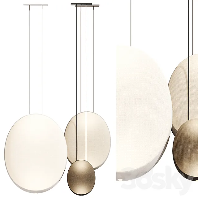 VIBIA COSMOS PENDANT LAMP 2510 By timlight 3ds Max