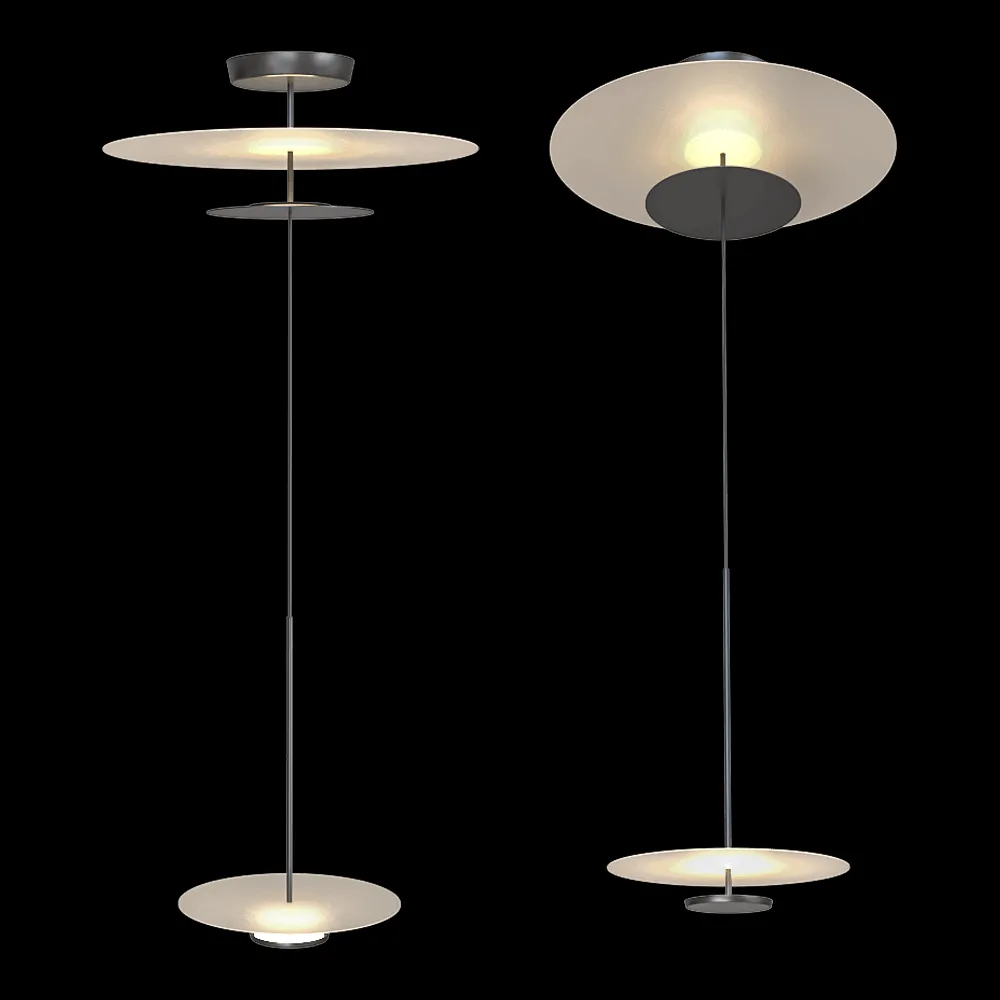 Vibia – Подвесной светильник Flat 5930 3ds Max