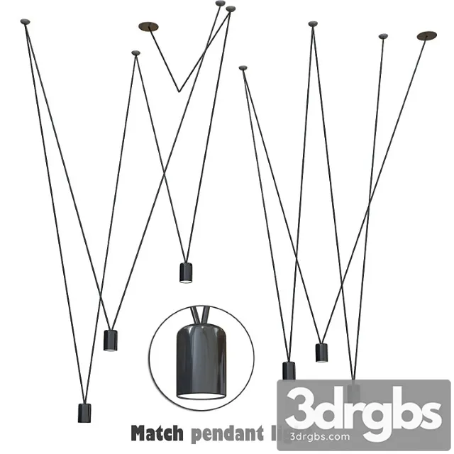 Vibia double match pendant light