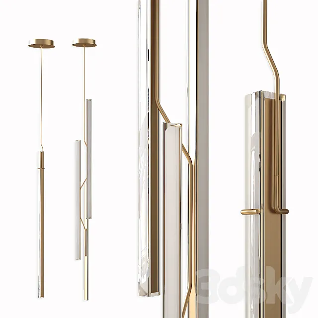 Vibia Halo Jewel Pendant Lamp 2355 2356 3DS Max Model