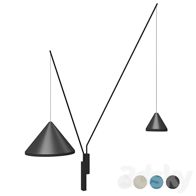 Vibia North (wall light) 3ds Max