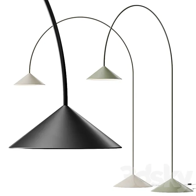 Vibia Out 4270 Floor Lamp 3DS Max Model