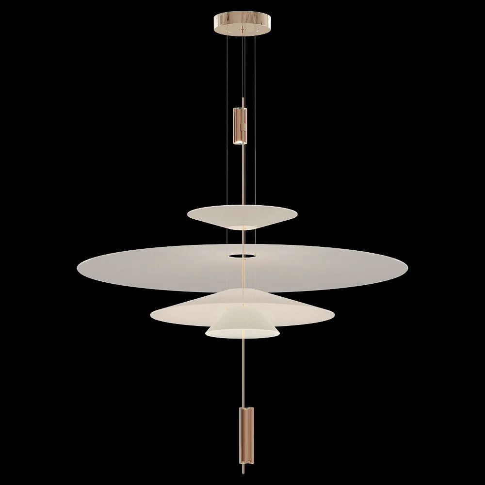 Vibia – Pendant lamp Flamingo – 1550 3ds Max