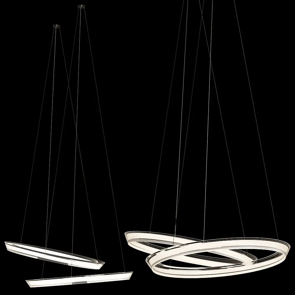 Vibia – Pendant lamp Halo Circular – 2331 3ds Max