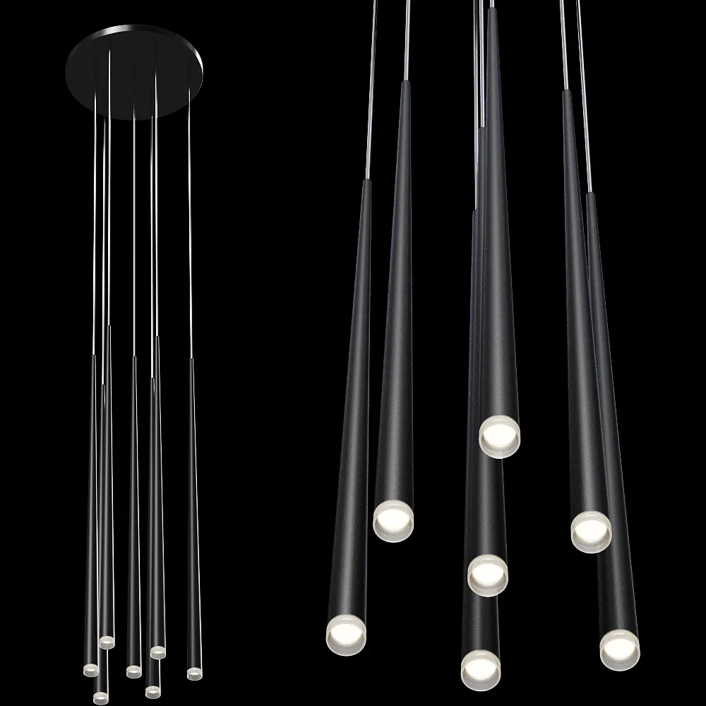 Vibia – Pendant lamp Slim – 0914 3ds Max
