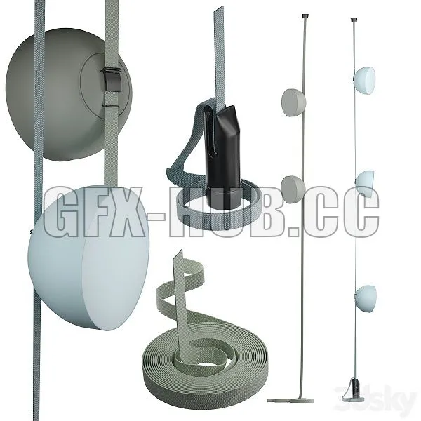 Vibia Plusminus Floor 3dsMax Model