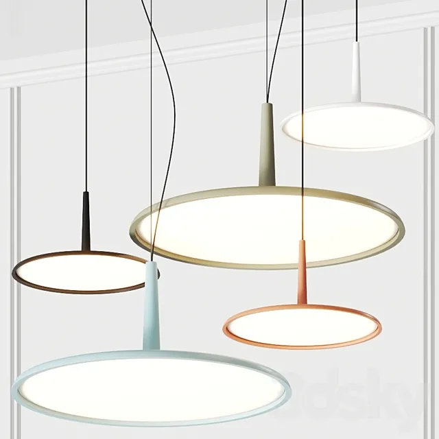 Vibia Skan Pendant Lamps 3ds Max