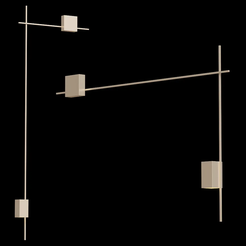 Vibia – Structural wall lamp 3ds Max