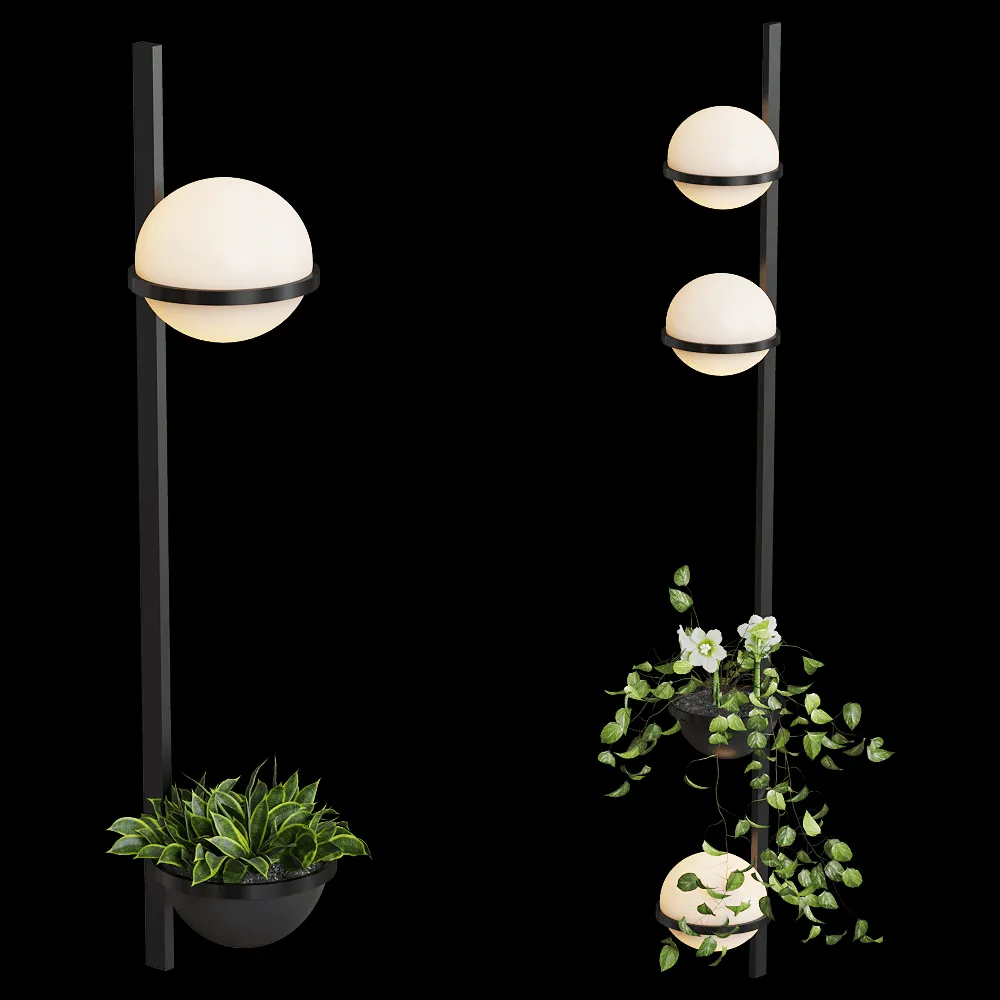 Vibia – Wall lamp Palma 3ds Max