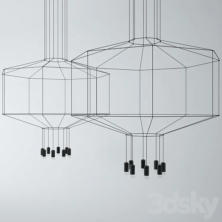 Vibia Wireflow 0299 3DS Max