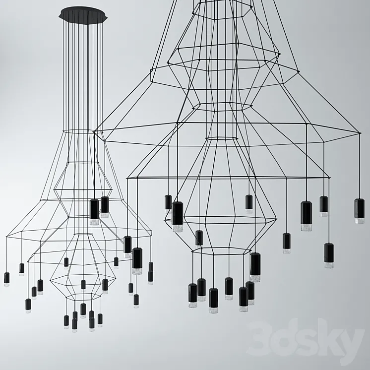 Vibia Wireflow 0315 3DS Max