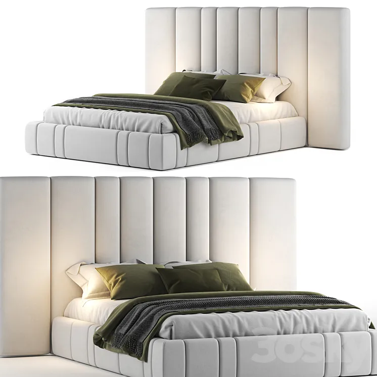 Vibieffe 5050 ITALO Bed 3DS Max Model