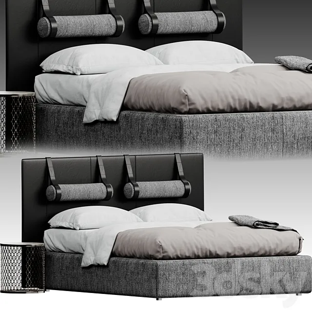 Vibieffe – 5800 tube bed 3DSMax File