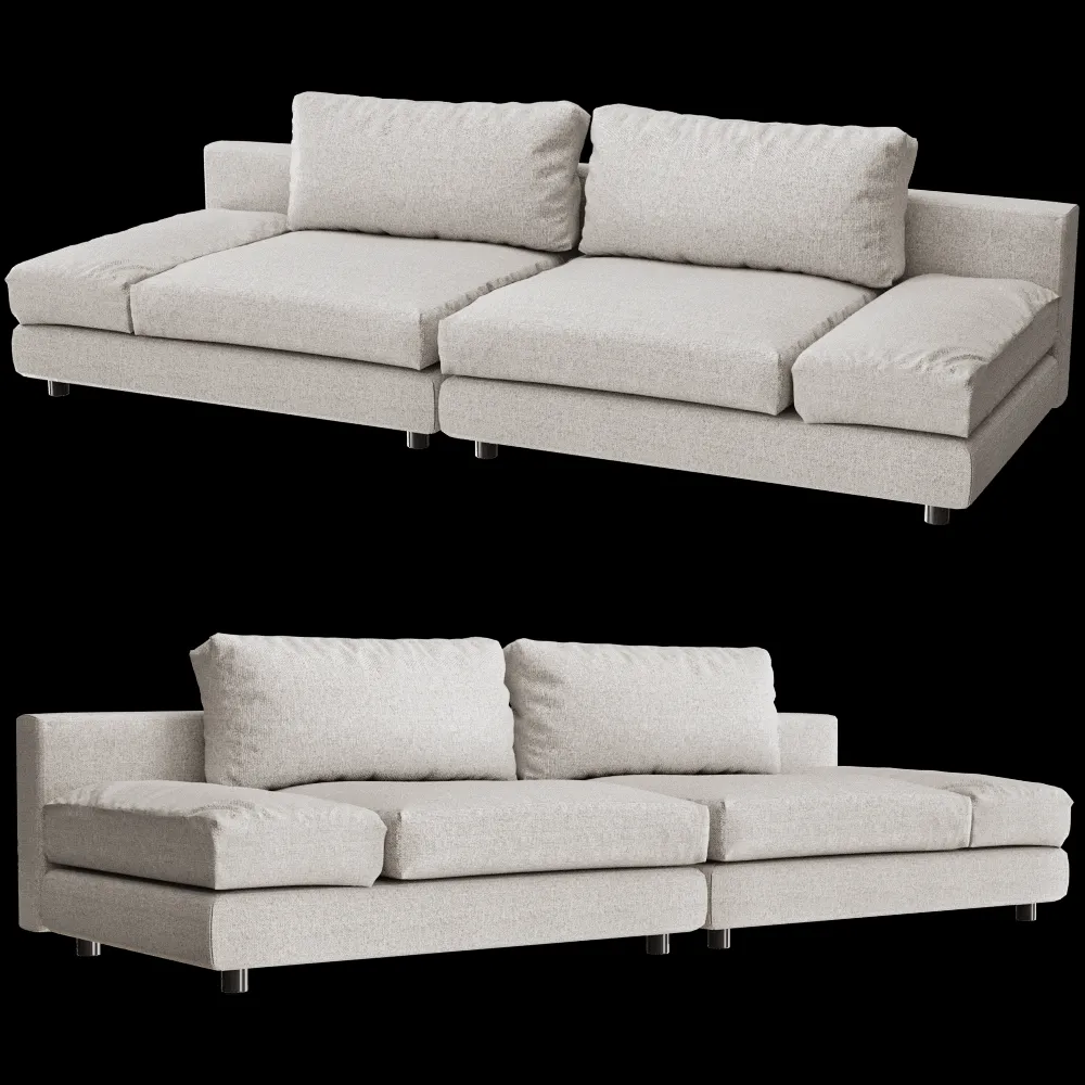 Vibieffe – Sofa 845 Evo 3ds Max