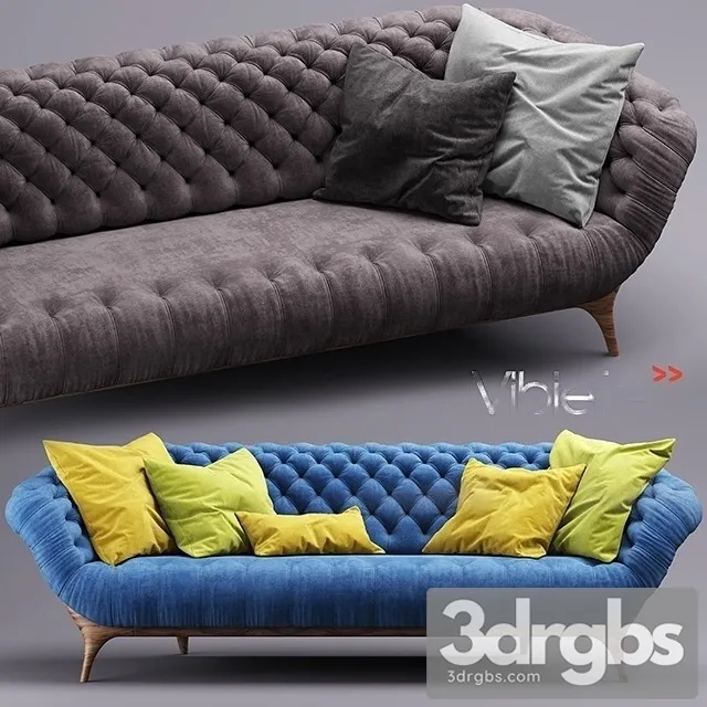 Vibieffe Victor Sofa 01 3dsmax Download