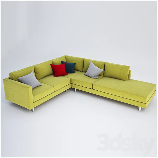 Vice collection sofa 03 3ds Max