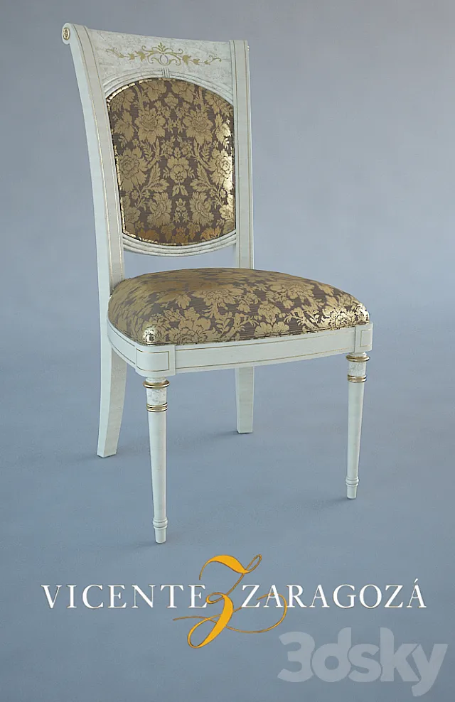 Vicente Zaragoza_California_Chair 3DS Max Model