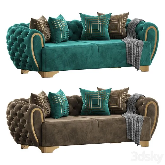Victoria Holly Sofa 3dsMax Model