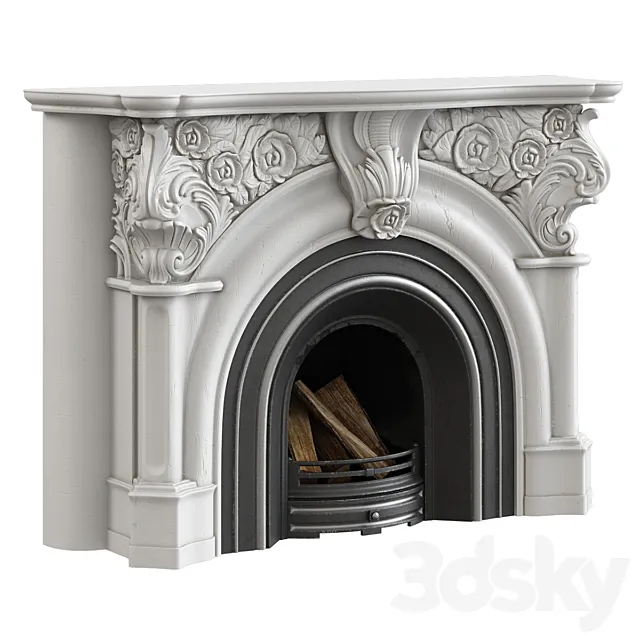 Victorian fireplace 3DSMax File