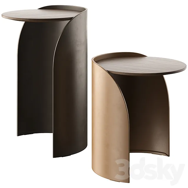 Vida side tables by Davis Furniture 3DS Max Model