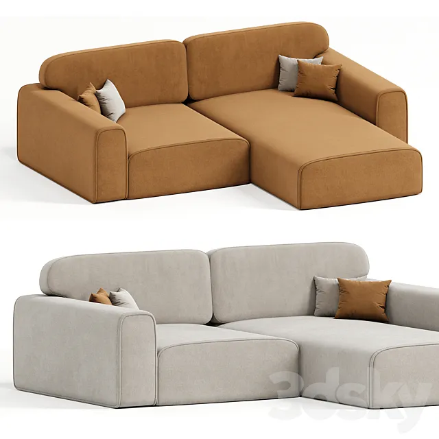 Vienna Corner sofa Vienna 3ds Max