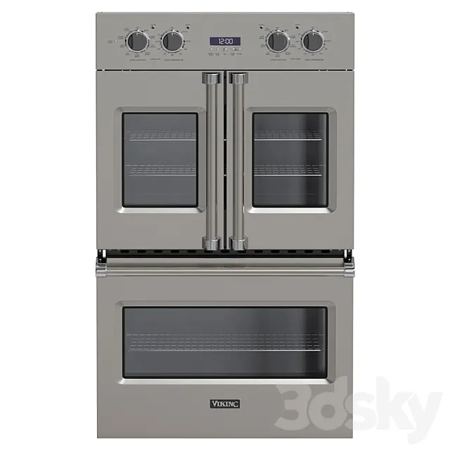 Viking Electric Double French-Door Oven 3ds Max