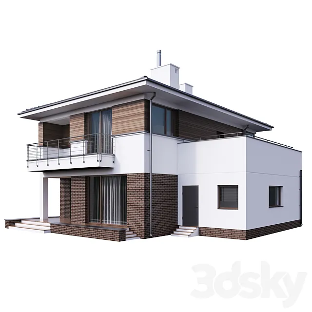 Villa 3DS Max Model