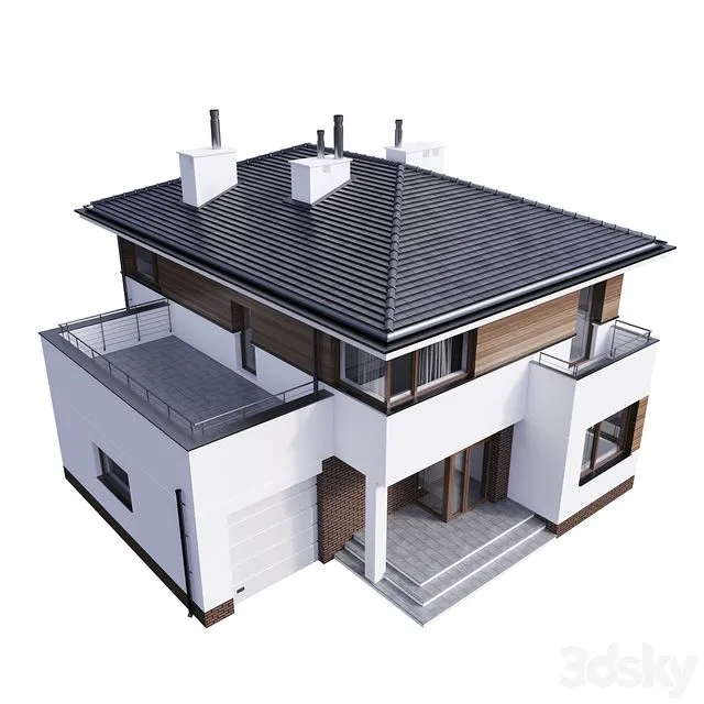 Villa 3dsMax Model