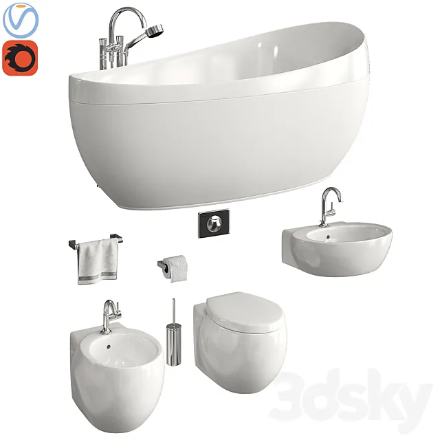 Villeroy & Boch Aveo 3ds Max