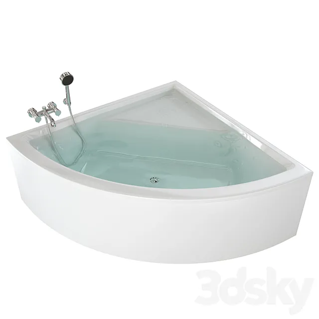 Villeroy & Boch bathtub Subway 3ds Max