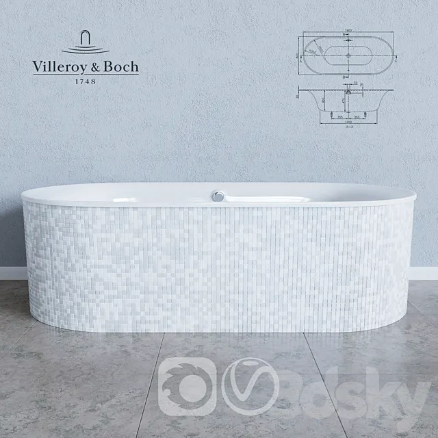 VILLEROY & BOCH CETUS BQ190CEU7V 3ds Max